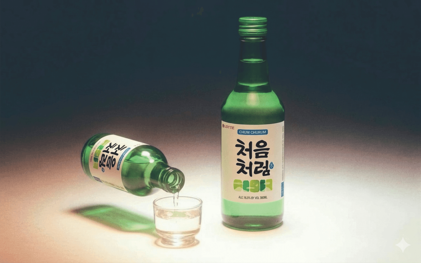 Chum Churum Soju - Botellas de soju coreano